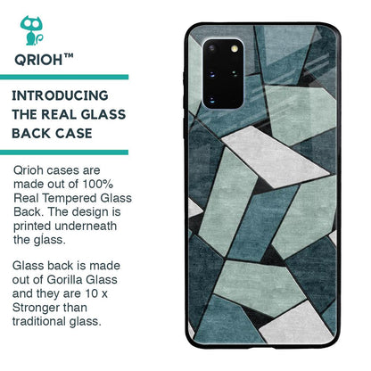 Abstact Tiles Glass Case for Samsung Galaxy S20 Plus