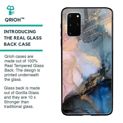 Marble Ink Abstract Glass Case for Samsung Galaxy S20 Plus