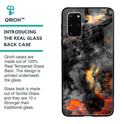 Lava Explode Glass Case for Samsung Galaxy S20 Plus