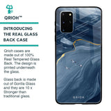 Deep Ocean Marble Glass Case for Samsung Galaxy S20 Plus
