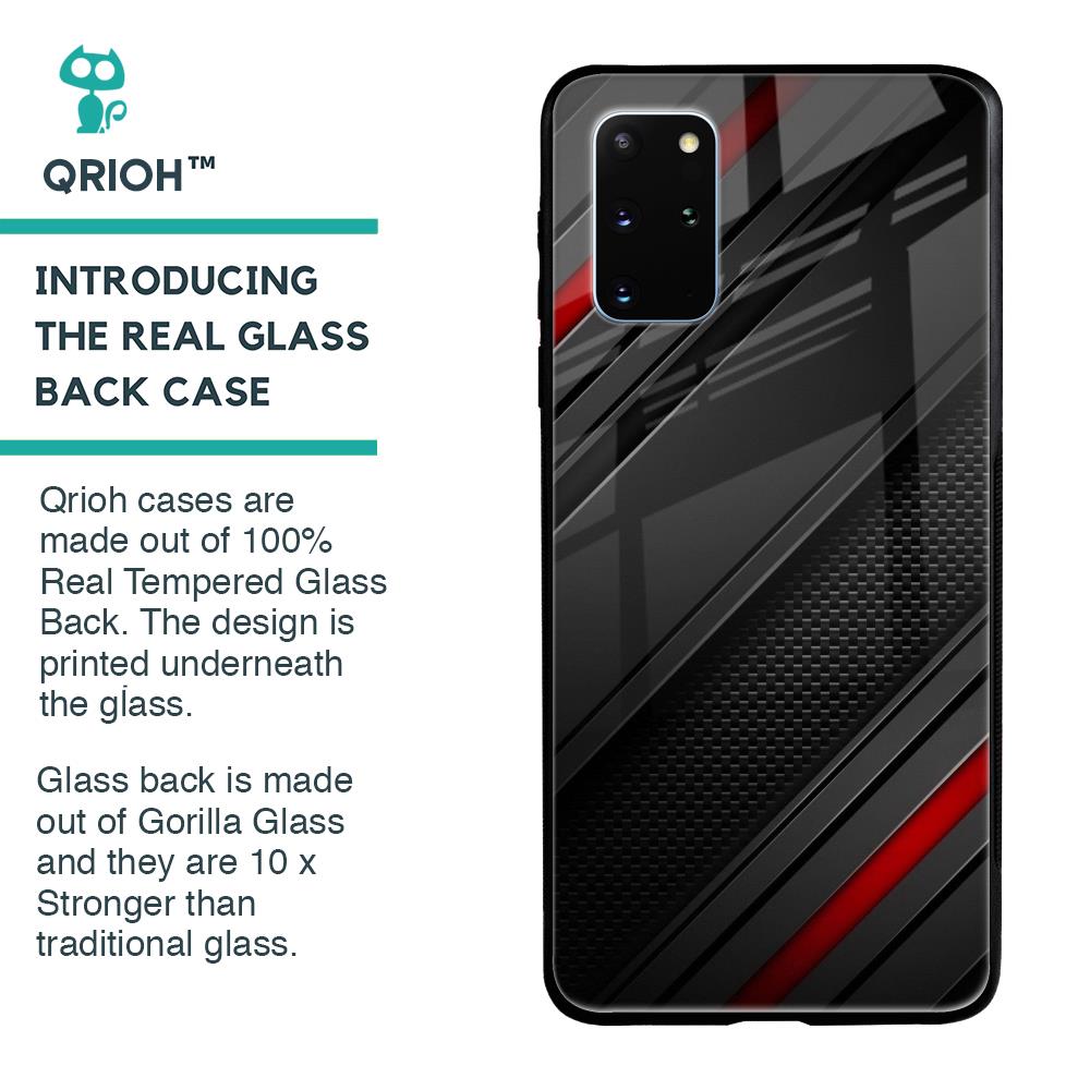 Modern Abstract Glass Case for Samsung Galaxy S20 Plus