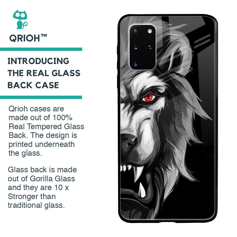 Wild Lion Glass Case for Samsung Galaxy S20 Plus