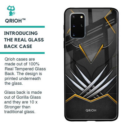 Black Warrior Glass Case for Samsung Galaxy S20 Plus
