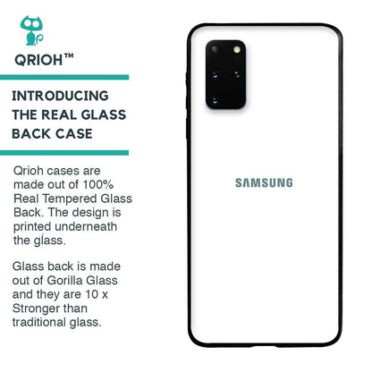 Arctic White Glass Case for Samsung Galaxy S20 Plus