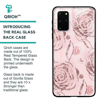 Shimmer Roses Glass case for Samsung Galaxy S20 Plus
