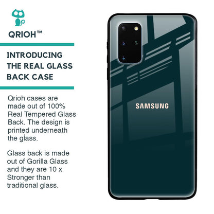 Hunter Green Glass Case For Samsung Galaxy S20 Plus