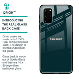 Hunter Green Glass Case For Samsung Galaxy S20 Plus