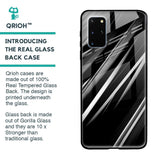 Black & Grey Gradient Glass Case For Samsung Galaxy S20 Plus