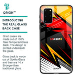 Race Jersey Pattern Glass Case For Samsung Galaxy S20 Plus
