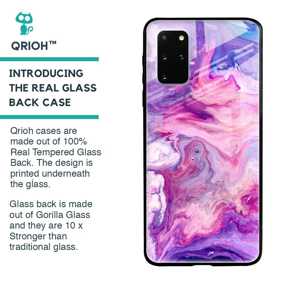 Cosmic Galaxy Glass Case for Samsung Galaxy S20 Plus