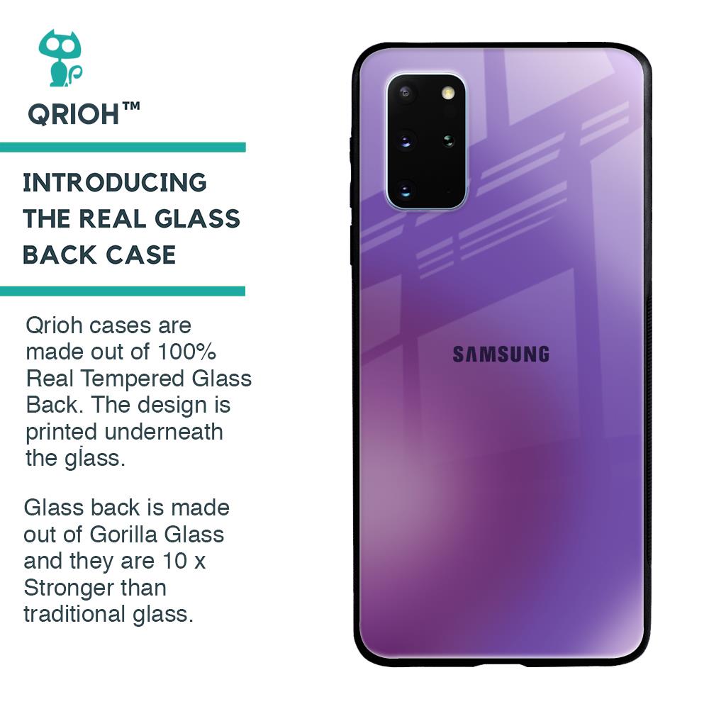 Ultraviolet Gradient Glass Case for Samsung Galaxy S20 Plus