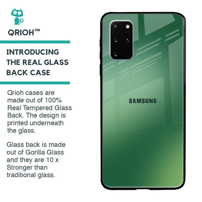 Green Grunge Texture Glass Case for Samsung Galaxy S20 Plus
