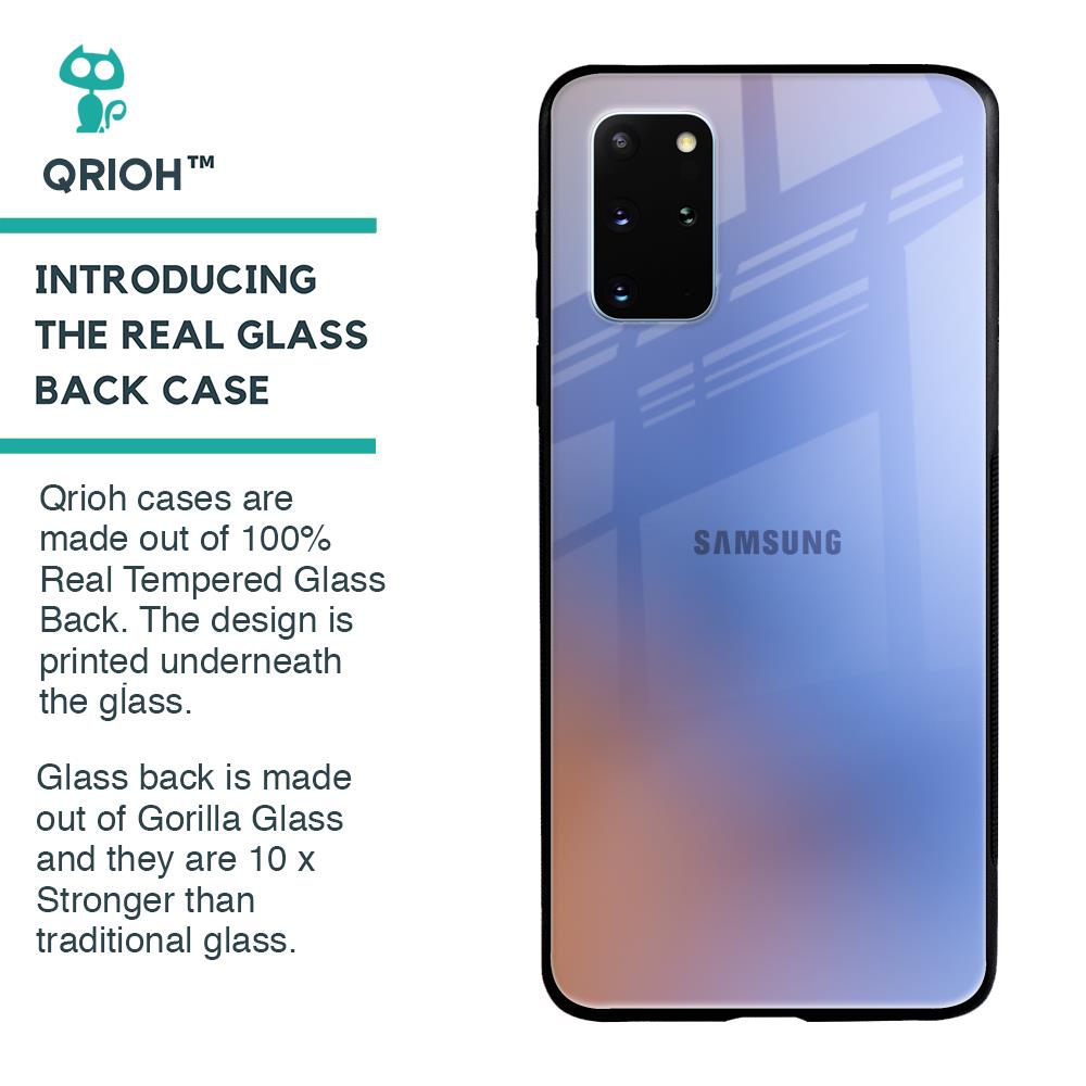 Blue Aura Glass Case for Samsung Galaxy S20 Plus