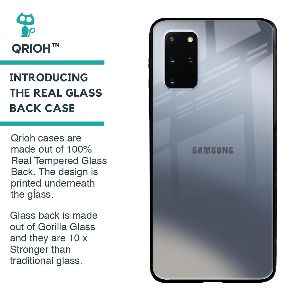 Space Grey Gradient Glass Case for Samsung Galaxy S20 Plus