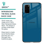 Cobalt Blue Glass Case for Samsung Galaxy S20 Plus