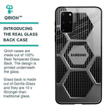 Hexagon Style Glass Case For Samsung Galaxy S20 Plus