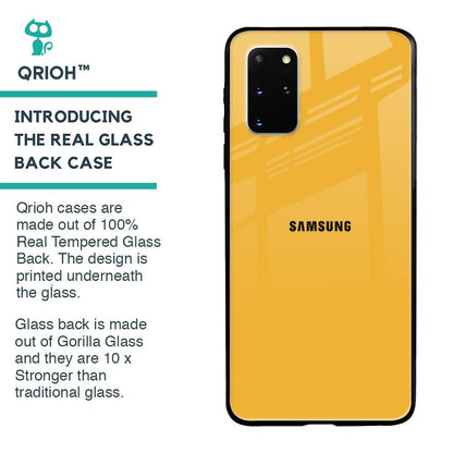 Fluorescent Yellow Glass case for Samsung Galaxy S20 Plus