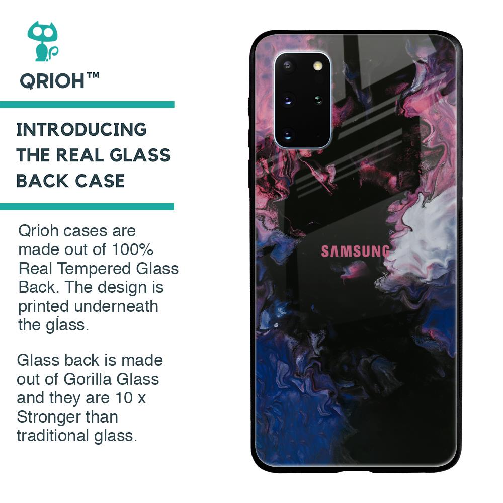 Smudge Brush Glass case for Samsung Galaxy S20 Plus