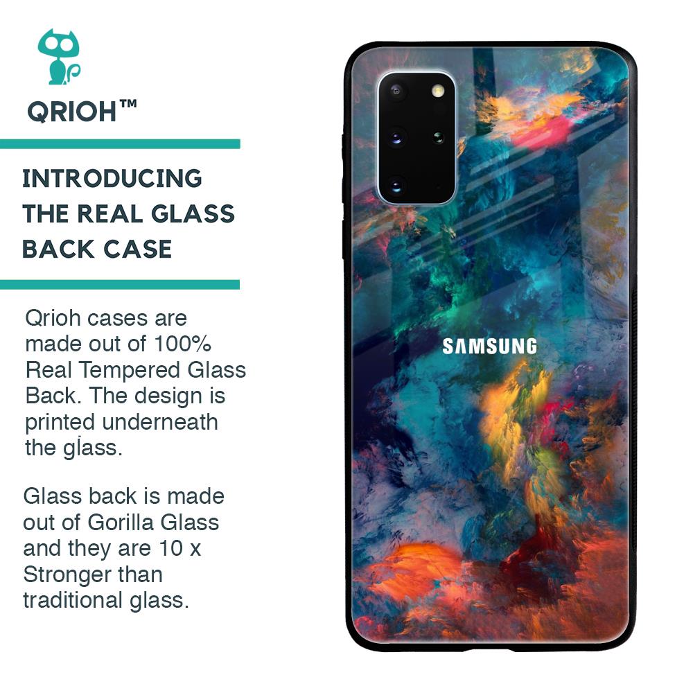 Colored Storm Glass Case for Samsung Galaxy S20 Plus