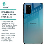 Sea Theme Gradient Glass Case for Samsung Galaxy S20 Plus