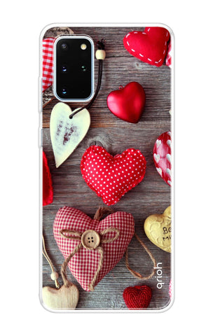 Valentine Hearts Samsung Galaxy S20 Plus Back Cover