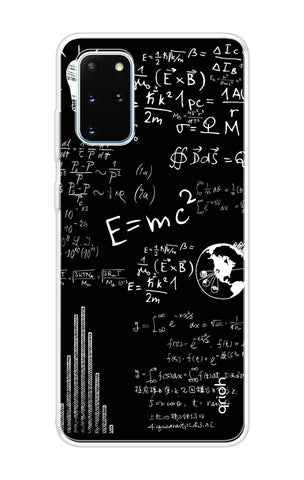 Equation Doodle Samsung Galaxy S20 Plus Back Cover