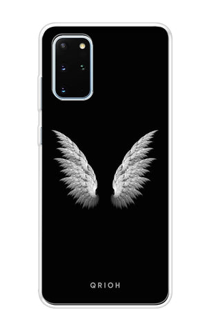 White Angel Wings Samsung Galaxy S20 Plus Back Cover