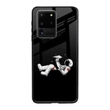Space Traveller Samsung Galaxy S20 Ultra Glass Back Cover Online