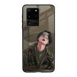 Blind Fold Samsung Galaxy S20 Ultra Glass Back Cover Online