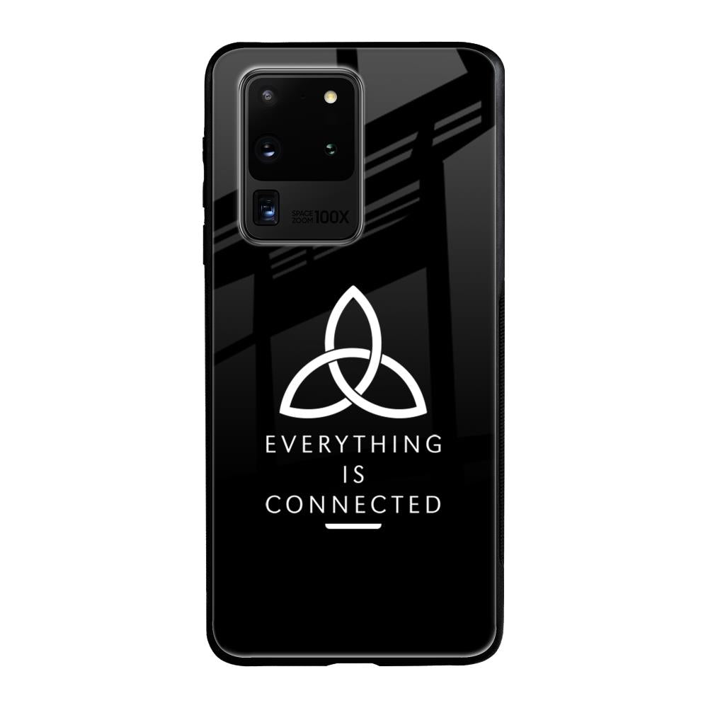 Everything Is Connected Samsung Galaxy S20 Ultra Glass Back Cover Online