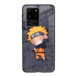 Orange Chubby Samsung Galaxy S20 Ultra Glass Back Cover Online