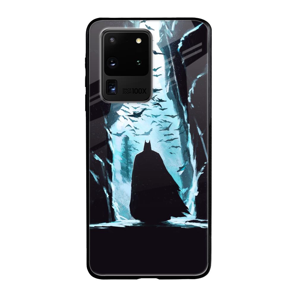 Dark Man In Cave Samsung Galaxy S20 Ultra Glass Back Cover Online