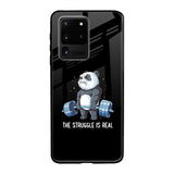 Real Struggle Samsung Galaxy S20 Ultra Glass Back Cover Online