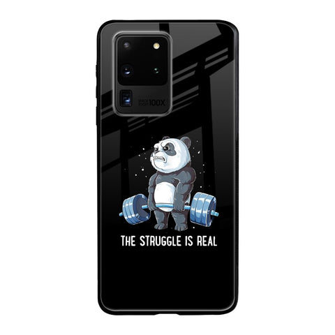 Real Struggle Samsung Galaxy S20 Ultra Glass Back Cover Online