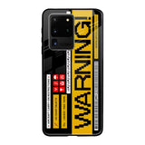 Aircraft Warning Samsung Galaxy S20 Ultra Glass Back Cover Online