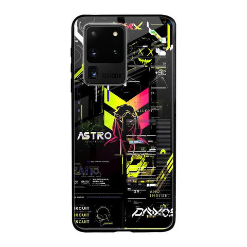 Astro Glitch Samsung Galaxy S20 Ultra Glass Back Cover Online