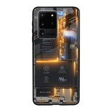 Glow Up Skeleton Samsung Galaxy S20 Ultra Glass Back Cover Online