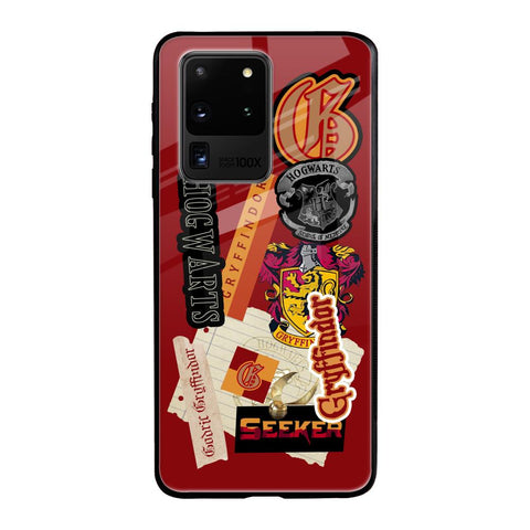Gryffindor Samsung Galaxy S20 Ultra Glass Back Cover Online