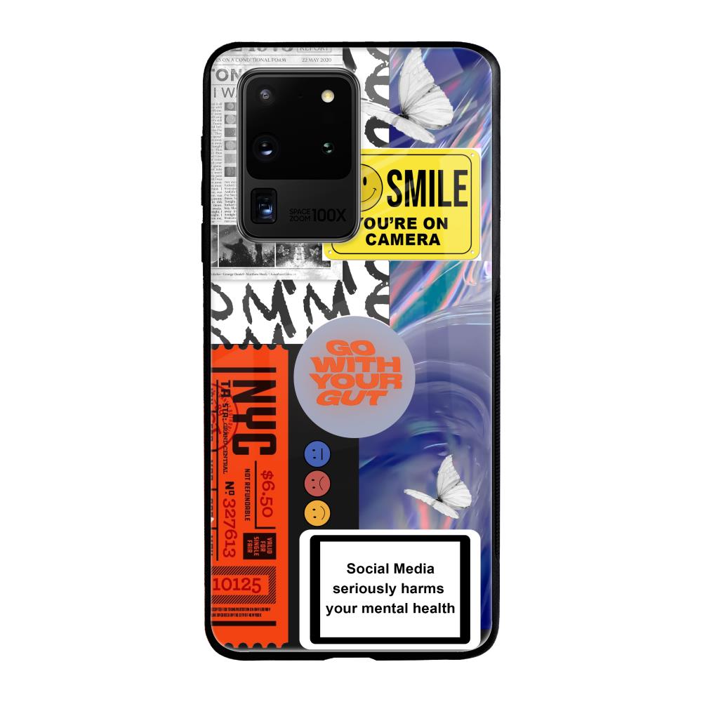 Smile for Camera Samsung Galaxy S20 Ultra Glass Back Cover Online