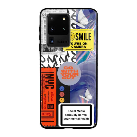 Smile for Camera Samsung Galaxy S20 Ultra Glass Back Cover Online