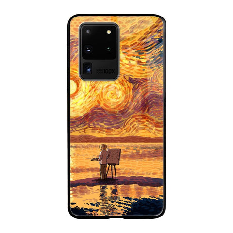 Sunset Vincent Samsung Galaxy S20 Ultra Glass Back Cover Online