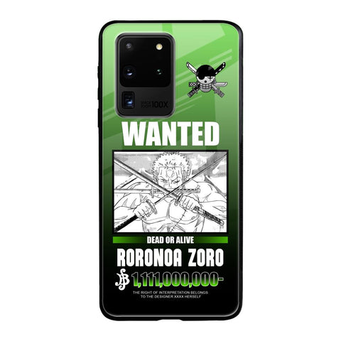 Zoro Wanted Samsung Galaxy S20 Ultra Glass Back Cover Online