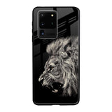 Brave Lion Samsung Galaxy S20 Ultra Glass Back Cover Online
