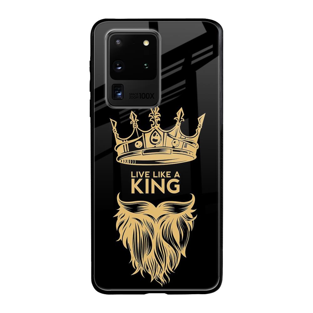 King Life Samsung Galaxy S20 Ultra Glass Back Cover Online