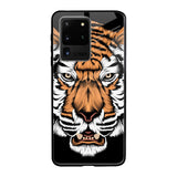Angry Tiger Samsung Galaxy S20 Ultra Glass Back Cover Online