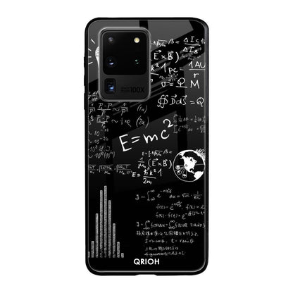 Funny Math Samsung Galaxy S20 Ultra Glass Back Cover Online