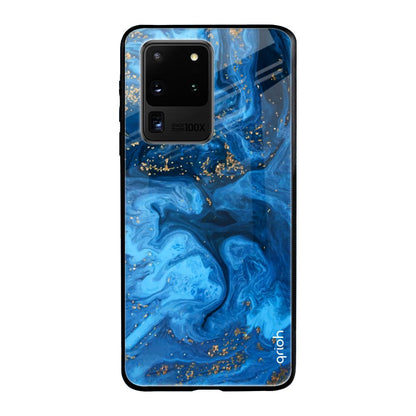 Gold Sprinkle Samsung Galaxy S20 Ultra Glass Back Cover Online