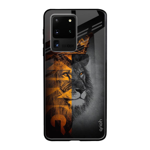King Of Forest Samsung Galaxy S20 Ultra Glass Back Cover Online