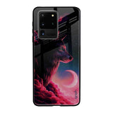 Moon Wolf Samsung Galaxy S20 Ultra Glass Back Cover Online