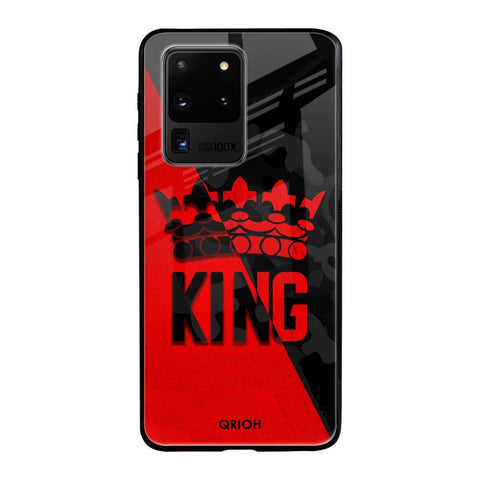 I Am A King Samsung Galaxy S20 Ultra Glass Back Cover Online
